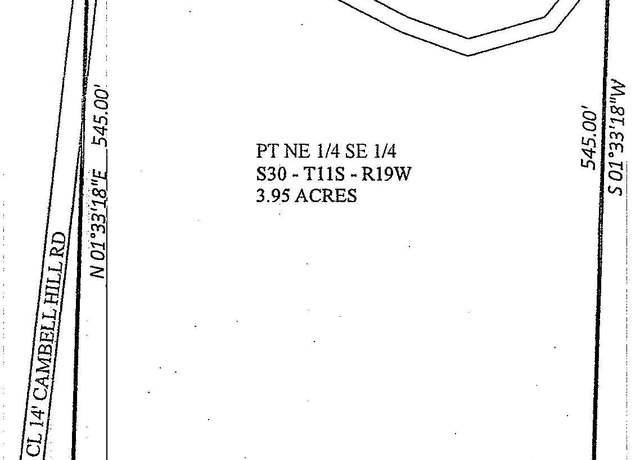 Property at 3.95 Acres Campbell Hill Rd, Reader, AR 71726