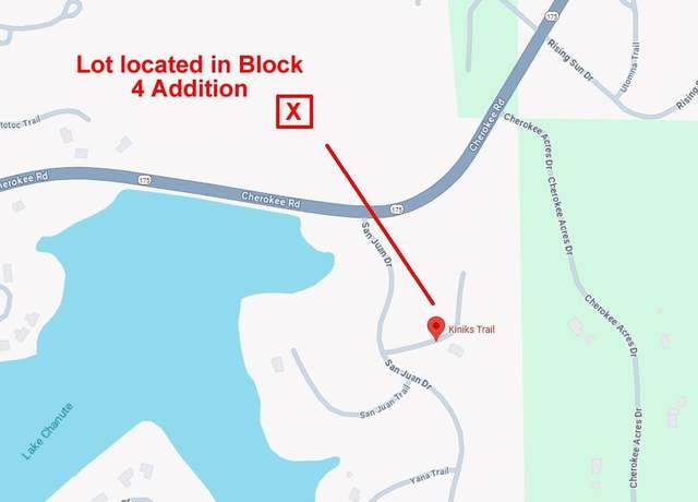Property at 14 No Address Lot 14, Cherokee Village, AR 72529