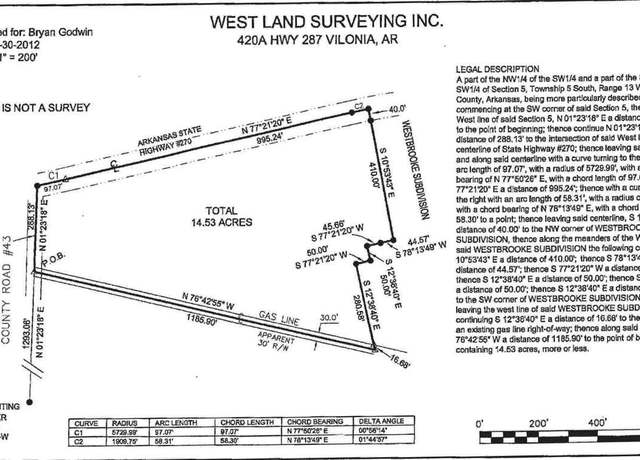 Property at Hwy 270 West & Grant 43 (country Club Rd), Sheridan, AR 72150