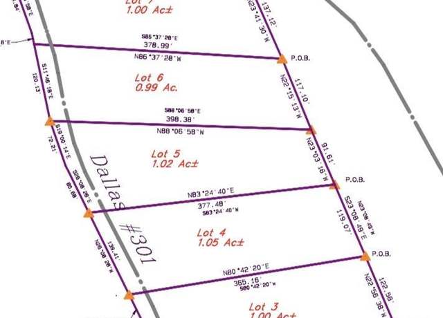 Property at Tbd Lot 7 Dallas 301, Carthage, AR 71725