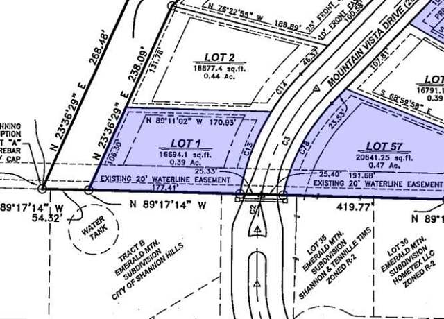 Property at 2 Mountain Vis, Alexander, AR 72002
