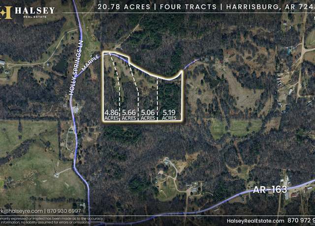 Property at 4.86 Acres, Harrisburg, AR 72432