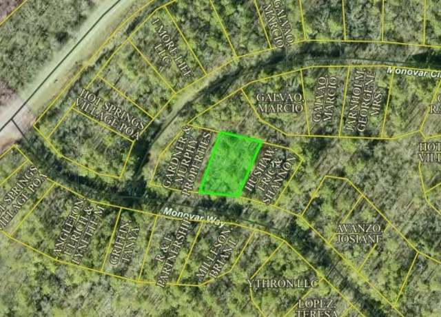 Property at Monovar Way, Hot Springs Village, AR 71909