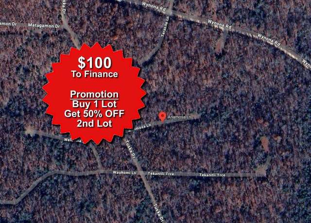 Property at 1 Anamosa Ln Lot 1, Cherokee Village, AR 72529