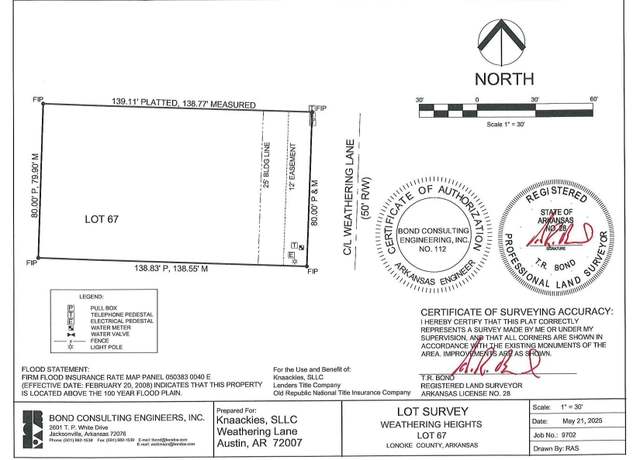 Property at 67 Weathering Lot 67, Austin, AR 72007