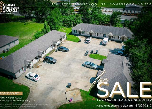 Property at 3701 3703 3705 School St, AR 72401, 20 beds