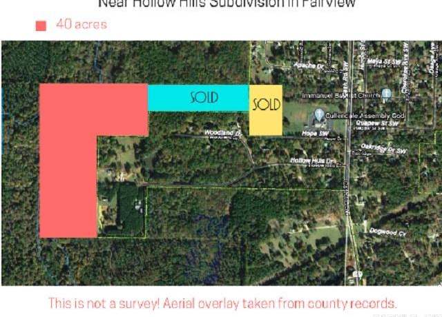 Property at 40 Acres Hollow Hls, Camden, AR 71701
