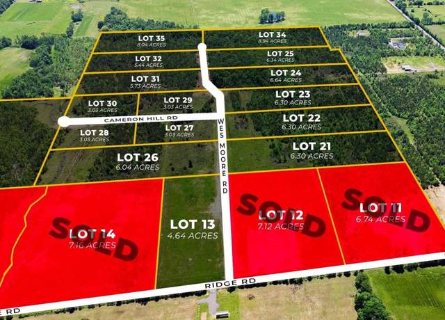 Property at 34 Wes Moore Rd Lot 34, Beebe, AR 72012