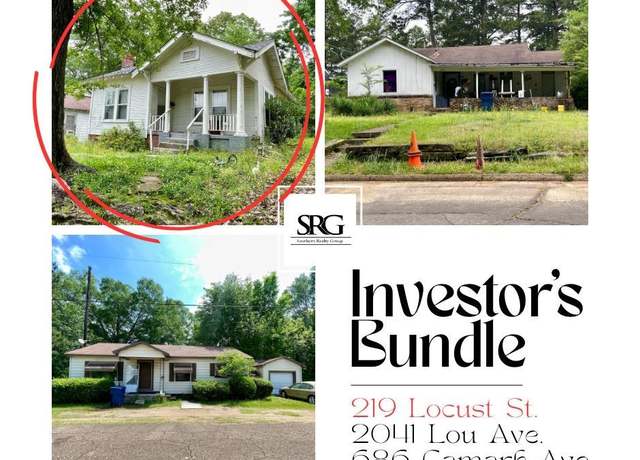 Property at 219 Locust St, Camden, AR 71701, 2 beds, 1 bath
