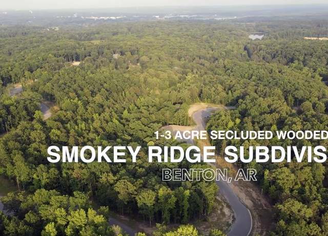 Property at 12 Smokey Ridge Rd Lot 12, Benton, AR 72019