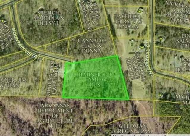 Property at 71 Mt Vista Ct Lot 71, Hot Springs Village, AR 71909
