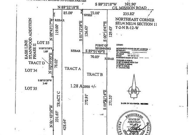 Property at 1218 Mission Rd, North Little Rock, AR 72118