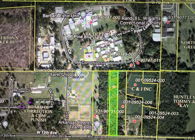 Property at 0 W 13th, Pine Bluff, AR 71603