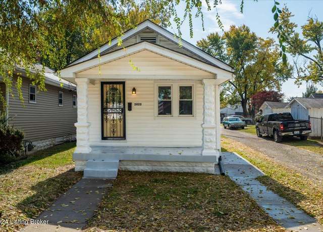 Property at 2822 Rowan St, Louisville, KY 40212, 2 beds, 1 bath