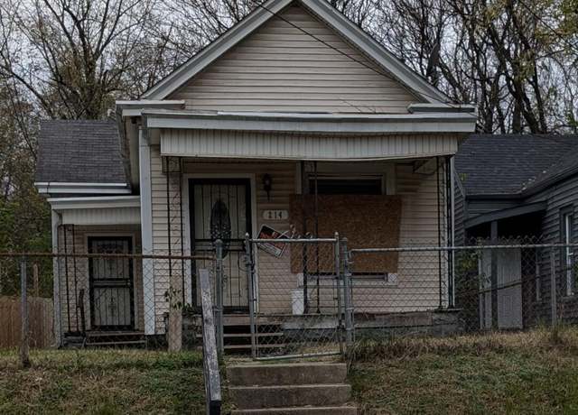 Property at 214 N 34th St, Louisville, KY 40212, 2 beds, 1 bath