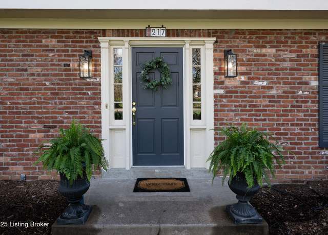 Property at 217 Sequoya Rd, Louisville, KY 40207, 4 beds, 2.5 baths