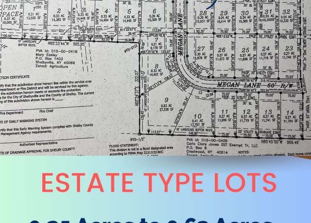 Property at Lot 32 Eberle Blvd, Shelbyville, KY 40065