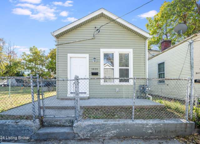 Property at 1820 Owen St, Louisville, KY 40203, 3 beds, 1 bath