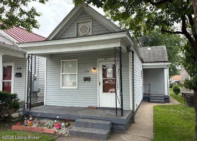 Property at 472 E Brandeis Ave, Louisville, KY 40217, 2 beds, 1 bath