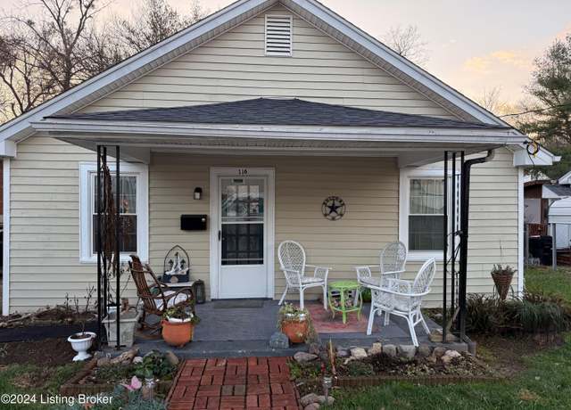 Property at 116 Elizabeth St, Frankfort, KY 40601, 2 beds, 1 bath