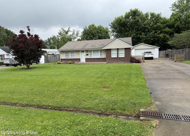 Property at 5409 Zev Way, Louisville, KY 40272, 3 beds, 1.5 baths