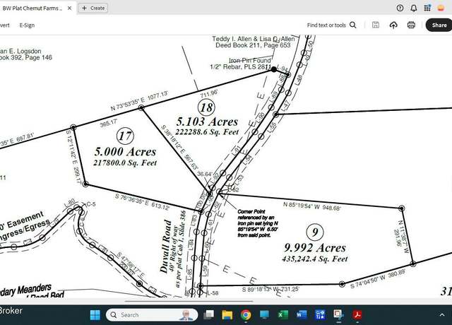 Property at Lot 17 Duvall Rd, Caneyville, KY 42721