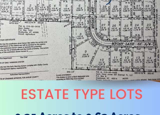 Property at Lot 10 Megan Ln, Shelbyville, KY 40065