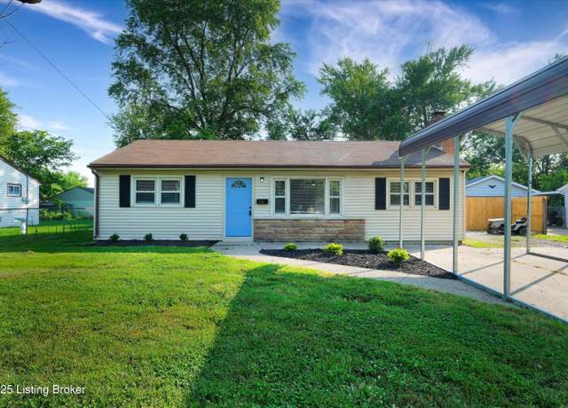 Property at 7117 Rainbow Dr, Louisville, KY 40272, 3 beds, 1 bath