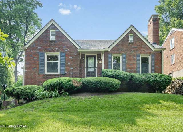 Property at 2318 Douglass Blvd, Louisville, KY 40205, 4 beds, 2.5 baths