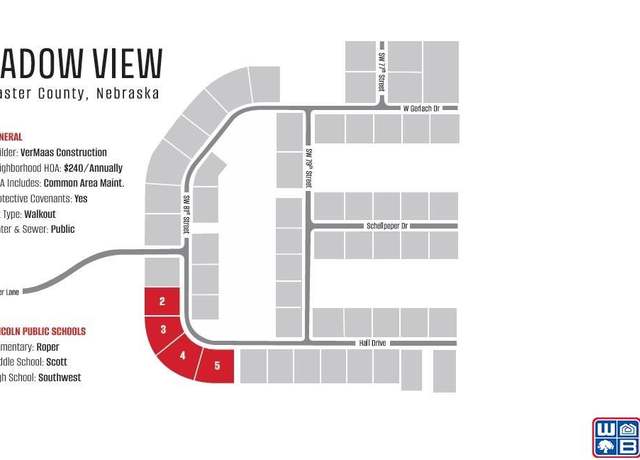 Property at Block 3 Lot 3 Meadow View 4th Addition St, Lincoln, NE 68532