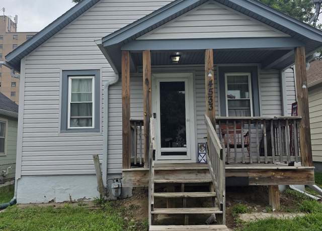 Property at 4533 S 26th St, Omaha, NE 68107, 2 beds, 1 bath