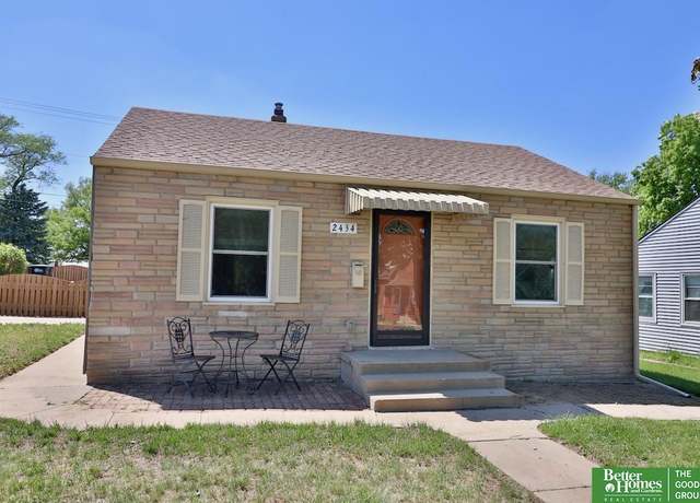 Property at 2434 S 42nd St, Omaha, NE 68105, 2 beds, 1 bath