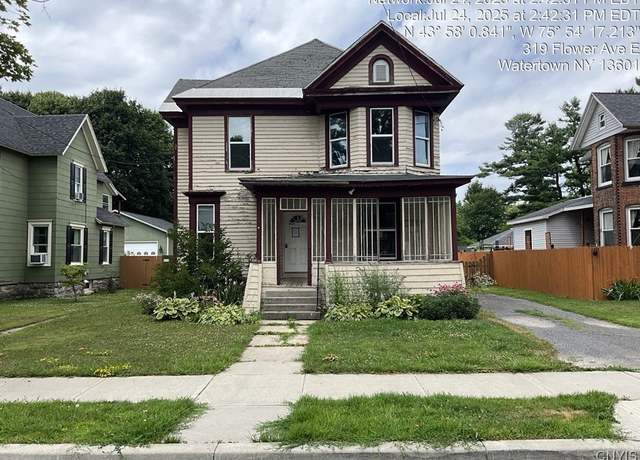 Property at 319 Flower Ave E, Watertown City, NY 13601, 4 beds, 1.5 baths