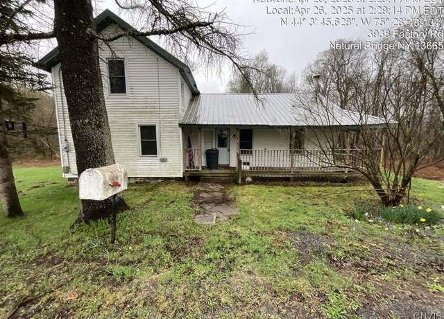 Property at 3938 Factory Rd, Diana, NY 13665, 2 beds, 1 bath