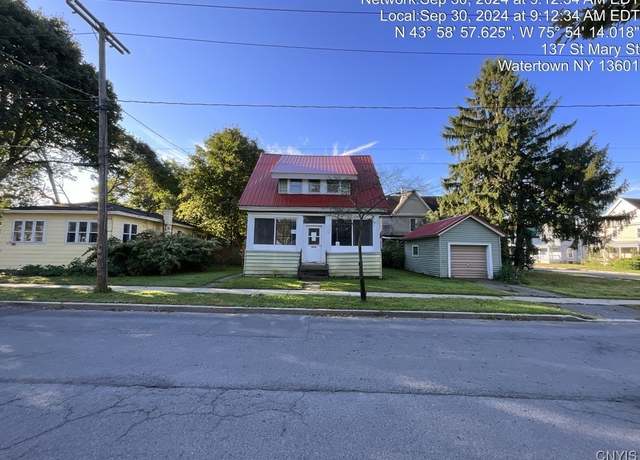 Property at 138 Saint Mary St, Watertown-city, NY 13601, 3 beds, 1.5 baths