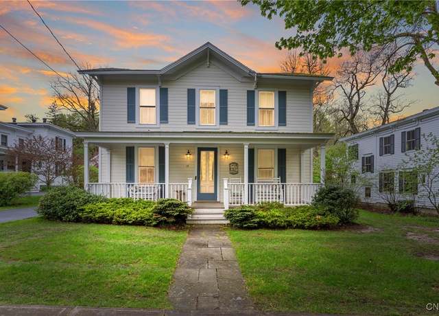 Property at 12 Hurd St, Cazenovia, NY 13035, 3 beds, 3 baths
