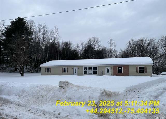 Property at 66 Glasby Rd, Fowler, NY 13642, 4 beds, 1.5 baths