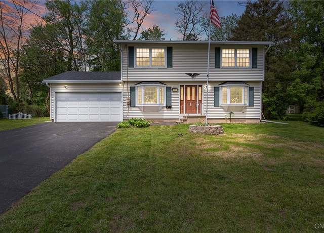 Property at 111 Meadow River Dr, Clay, NY 13090, 4 beds, 1.5 baths