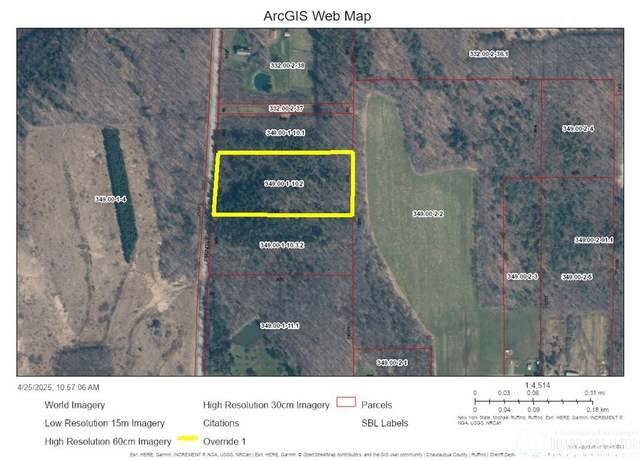 Property at Carpenter-pringle Rd, North Harmony, NY 14710