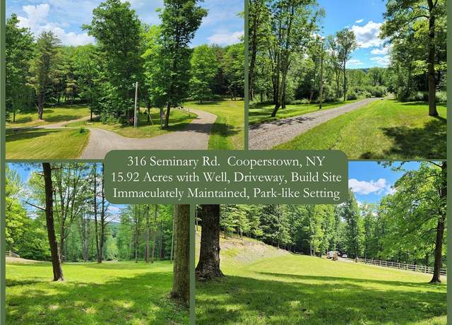 Property at 316 Seminary Rd, Hartwick, NY 13348