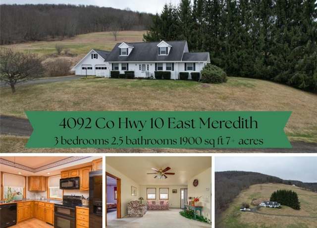 Property at 4092 County Highway 10, Meredith, NY 13757, 3 beds, 2.5 baths