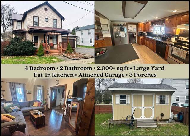 Property at 2 Center St, Otego, NY 13825, 4 beds, 2 baths
