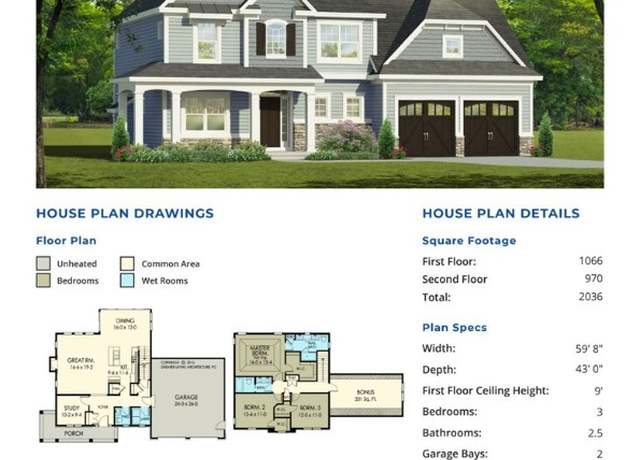 Property at 16 Mendon Green Ln, Mendon, NY 14534, 3 beds, 2.5 baths