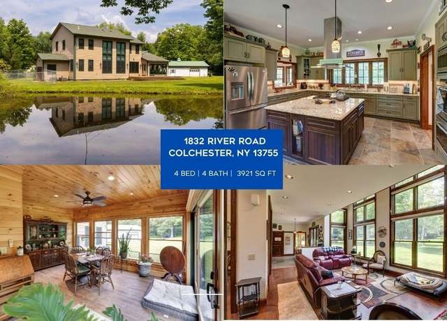 Property at 1832 River Rd, Colchester, NY 13755, 4 beds, 4 baths