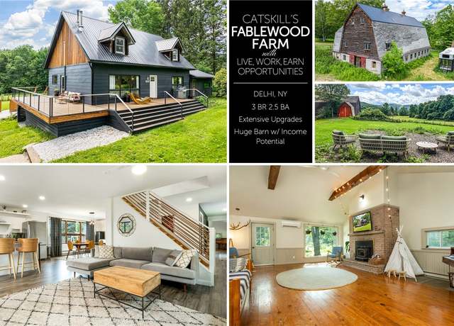 Property at 1399 Arbuckle Hollow Rd, Delhi, NY 13752, 3 beds, 2.5 baths