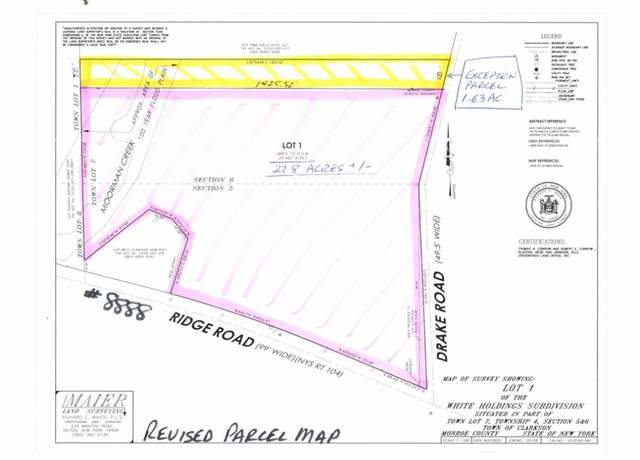 Property at 8888 Ridge Road West, Clarkson, NY 14420
