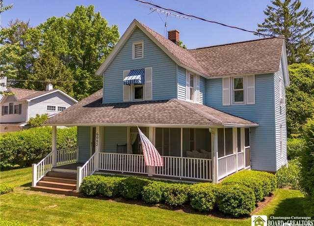 Property at 6082 Floral Ave, Chautauqua, NY 14728, 5 beds, 2 baths