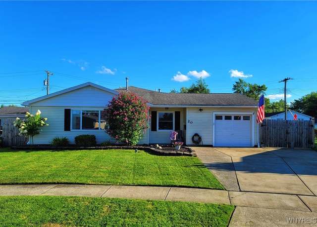 Property at 20 Susan Dr, Cheektowaga, NY 14043, 3 beds, 1 bath