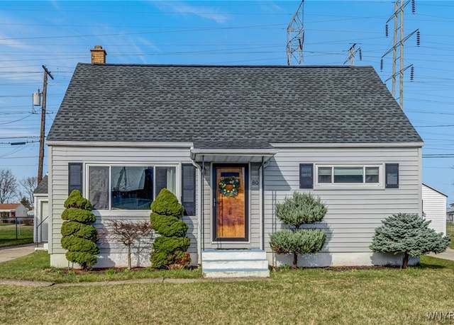 Property at 80 W Melcourt Dr, Cheektowaga, NY 14225, 4 beds, 2 baths