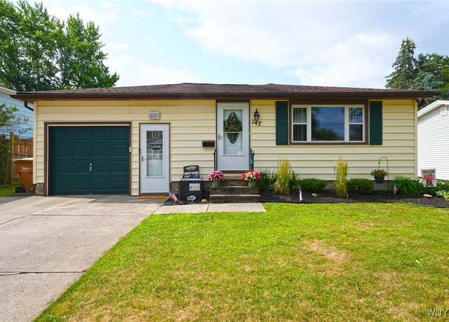 Property at 147 Basswood Dr, Cheektowaga, NY 14227, 3 beds, 1 bath